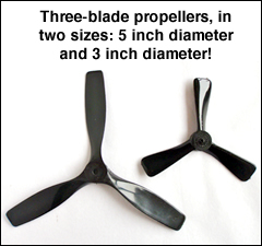 Three-blade props!