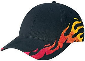 flames cap