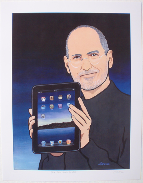 Jobs introduces the iPad